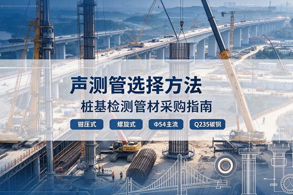 忻城声测管选型标准