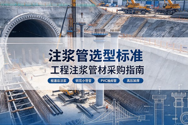 忻城注浆管选型标准